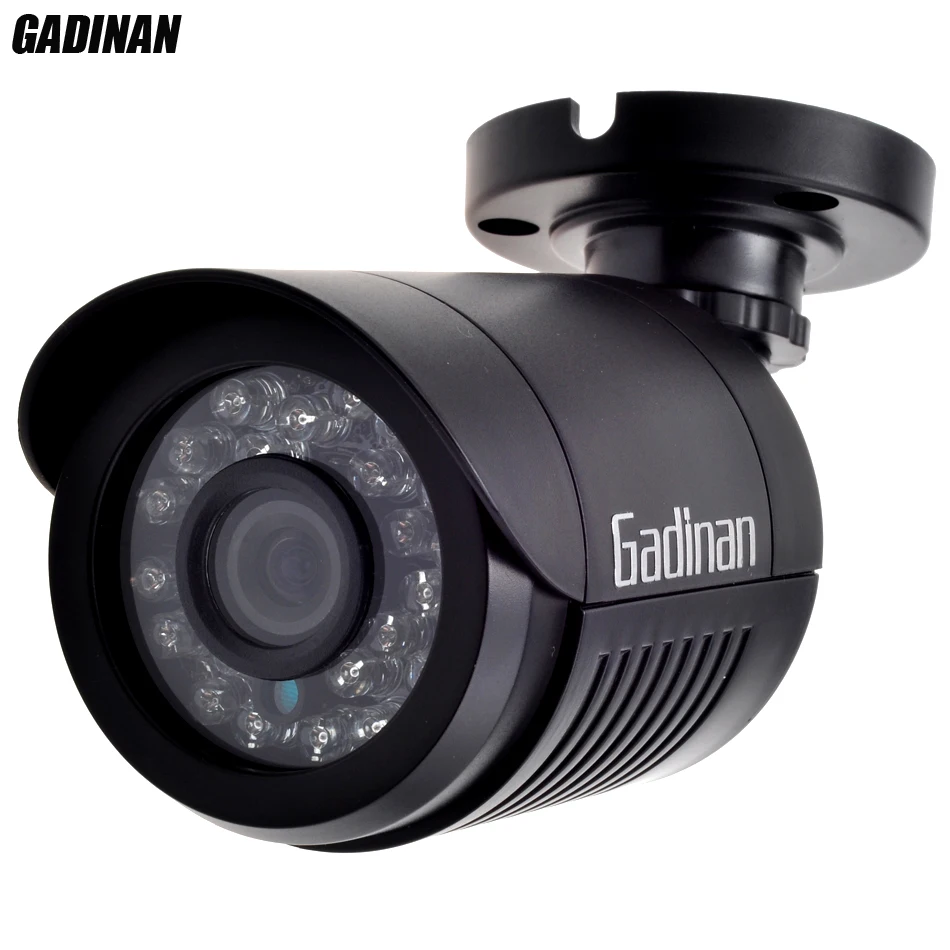 GADINAN Analog CCTV Camera 800TVL 1000TVL Bullet IP66 Waterproof HD 3.6mm Lens IR Cut Filter Night Vision Mini ABS Housing