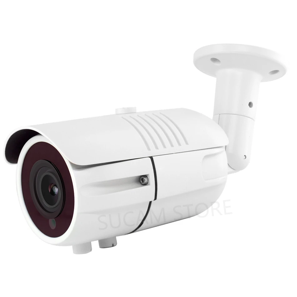 Full HD 1080P AHD Camera Ngoài Trời Starlight Full Tầm Nhìn Ban Đêm 2MP Chống Nước Camera An Ninh OSD Cáp