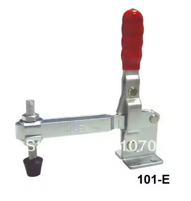 101E Vertical Nonslip Handle 180Kg 397 Lbs U Bar Flange Base Hand Tool Metal Toggle Clamp Clamper Capacity Holding Welding Mould