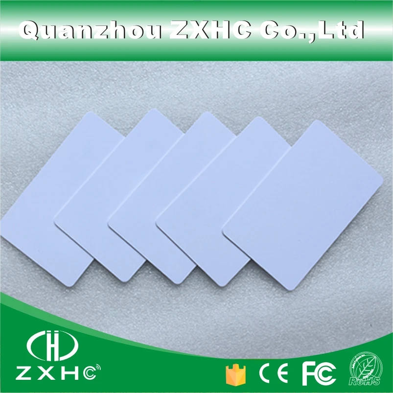 (10pcs/lot) T5577 Writable Reusable White Copy Cards For ID EM4100 Tk4100 RFID 125 Khz PVC Material Waterproof