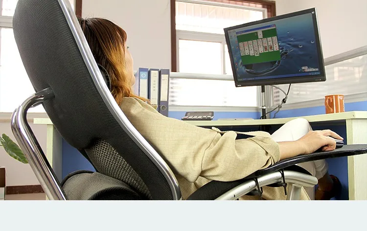 OK150 Đa Năng Full Chuyển Động Ghế Kẹp Bàn Phím Giá Đỡ VUÔNG Miếng Lót Chuột + Ghế Cánh Tay Kẹp XL Kích Thước Miếng Lót Chuột/Thảm