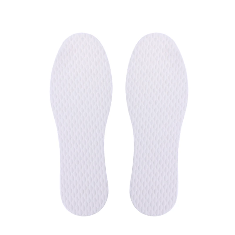 3 Pairs/ lot Disposable Comfortable wood pulp Shoes Insoles Inserts insoles for footwear Men Women White Color size 36-46 image 5