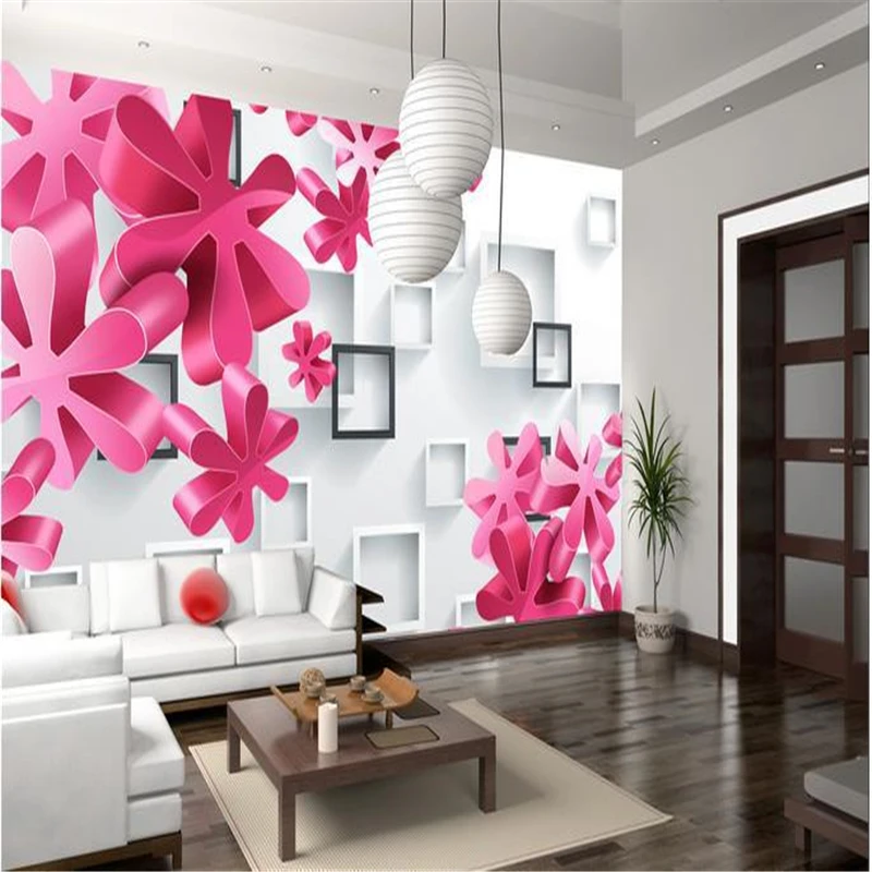 

beibehang New style abstract 3D murals TV background wallpaper murals silk cloth cartoon underwater sea world wallpaper