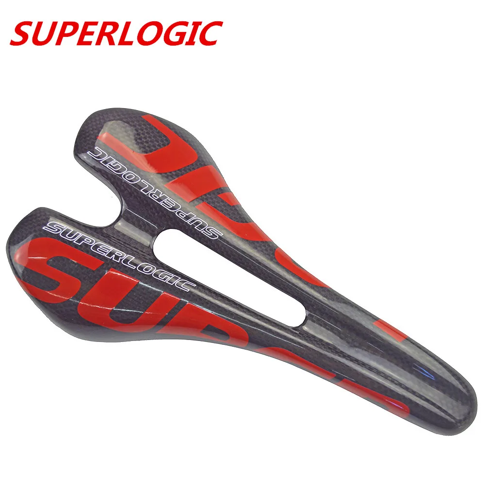 Cycling Bicycle Parts Bicycle Saddle light weight titanium rail MTB road bike saddle 270*141mm 3k finish sella di biciclette