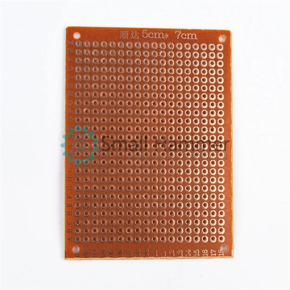 5PCS hole plate universal board experiment board circuit board circuit board 5CM*7CM