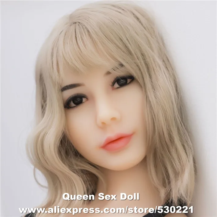 WMDOLL Top Quality#70 TPE Sex Dolls Head For Real Adult Doll Realistic Silicone Sexy Doll Fit Body 140 to175cm