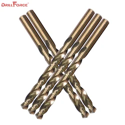 5PCS 7mm-13mm M35 HSS-CO Cobalt Drill Bits HSS Twist Drill Bit for stainless steel(7/7.5/8/8.5/9/10/10.5/11/11.5/12/12.5/13mm)