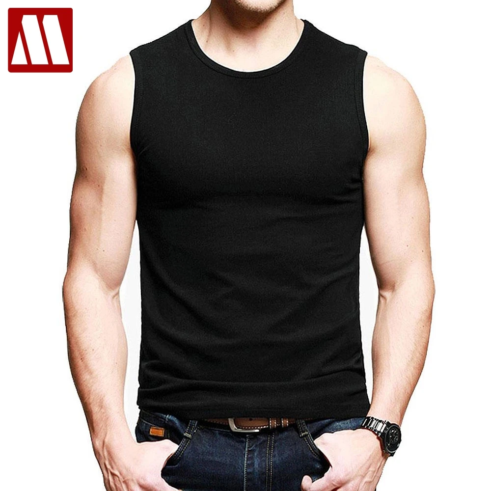 

Summer Style Cotton Tank Tops Men Undershirt 2022 New Brand Quality Men's Vest Bodybuliding Stretch Singlets Man Sleeveless