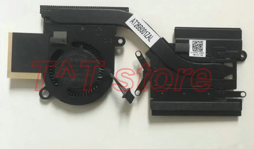 

free shipping original for Latitude 7390 E7390 CPU Cooling fan Heatsink 034T0C 34T0C CN-034T0C AT26B001ZAL test good