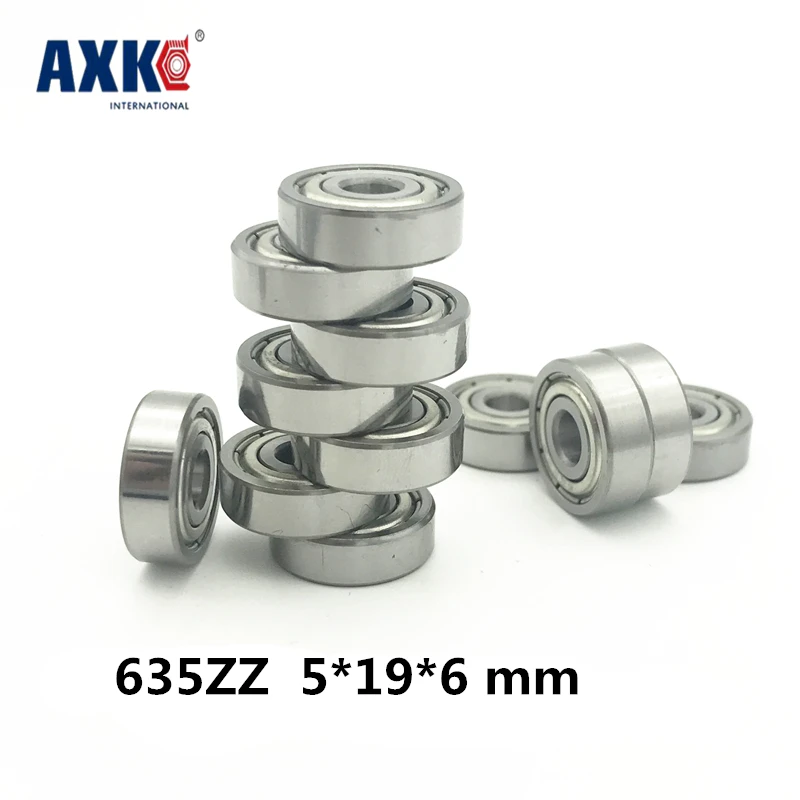 

Factory Direct Sale 635 635zz 635-2z 635z R-1950zz 80035 5*19*6 Mm High Quality Miniature Deep Groove Ball Bearing 50pcs/lot