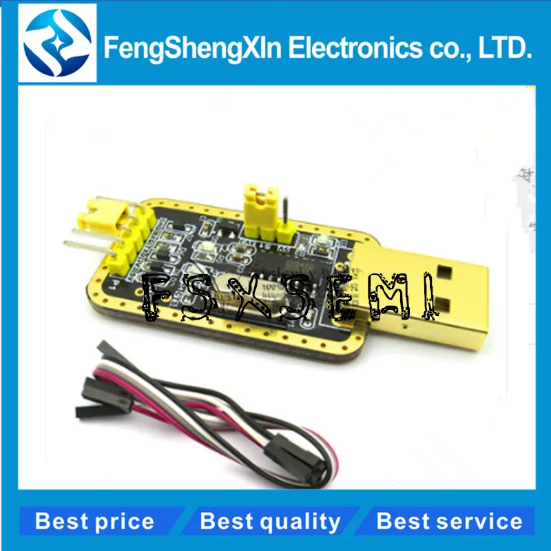 CH340G RS232 Update USB To TTL Converter Module UART Serial Port UFS-HWK STC Dowanloader Programmer Brush Upgrade small plate