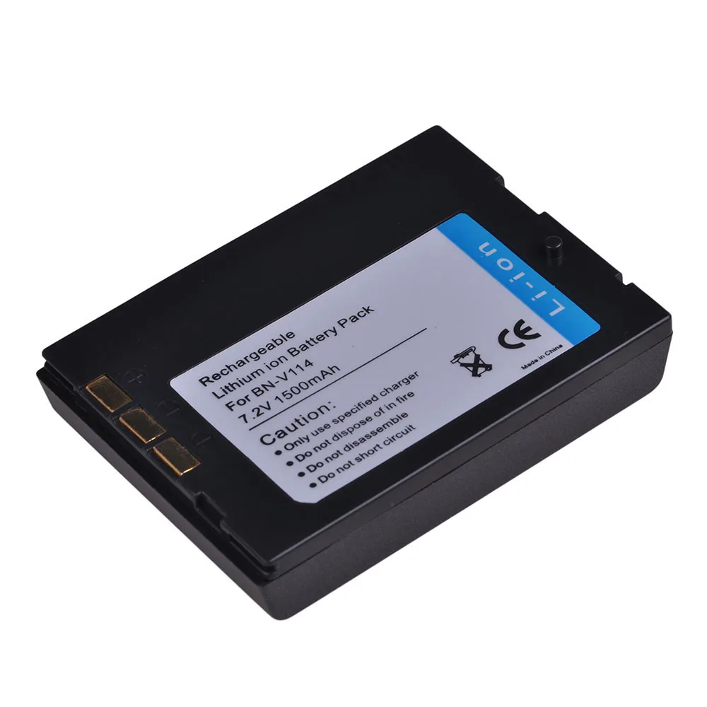 BN-V114, BN-V114U BNV114, V114U Battery for JVC GR-DVP1 GR-DX100EK GR-DX45 GR-DVP3 GR-DX106 GR-DX48 GR-DVP3 ST GR-DX107 GR-DX55