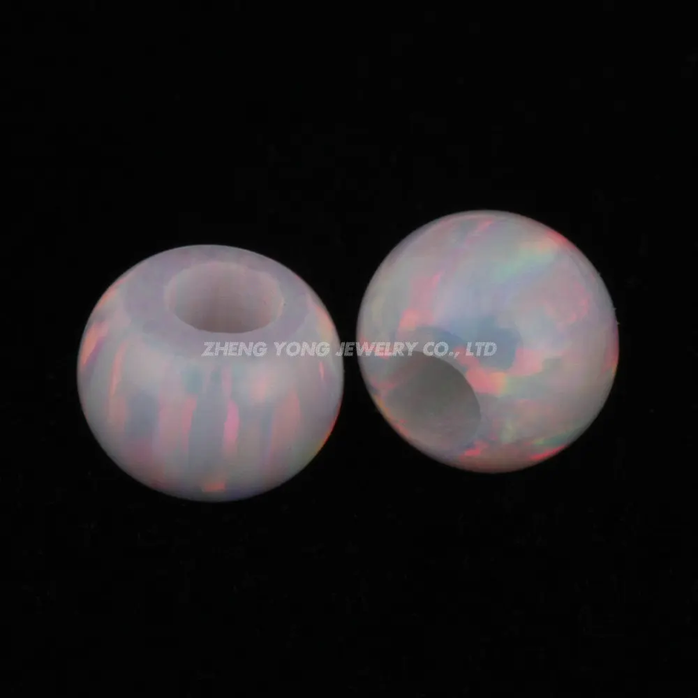 Rondelle Forma Opal Beads para Fazer Anel Cadeia, Jóias Pedras Preciosas, 8mm, 92 Cores, Broca Buraco