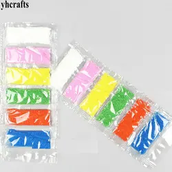 12PCS(2 sets)/LOT.OUTLET 6 color sand Sand art kit Sand painting Each color 2.5g Kindergarten crafts DIY toys