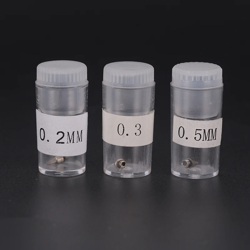 Ugello per aerografo e sostituzione dell'ago per aerografo modello di pistola a spruzzo accessori per strumenti di manutenzione della vernice a spruzzo 0.2/0.3/0.5mm