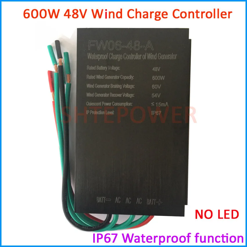 

Controller with LED 600W 48V AC wind power generator application free shipping wind charger regulator