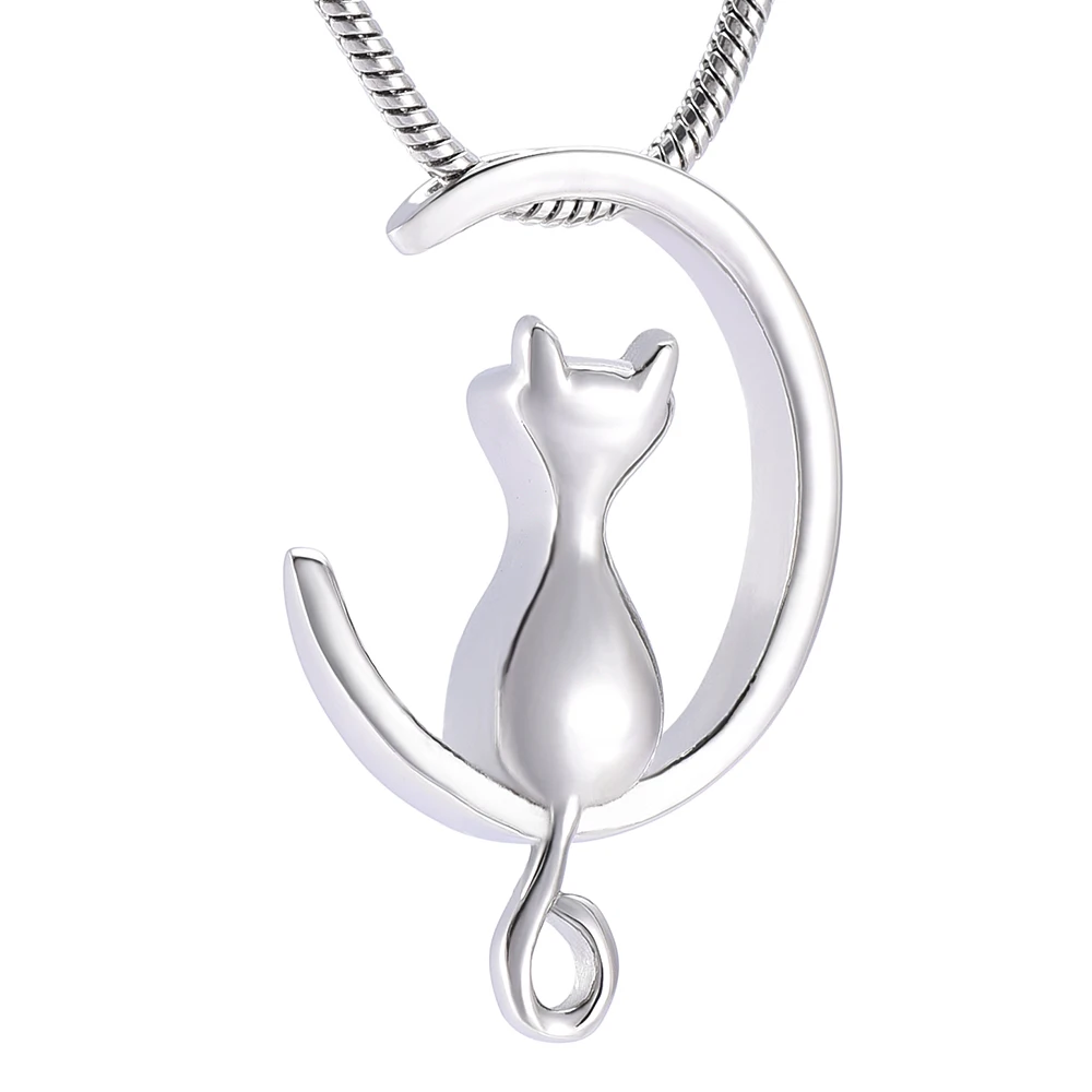 Necklace Pendant Grey Cat Shape Commemorative Pendant Appearance Four Colors Available Wholesale and Retail