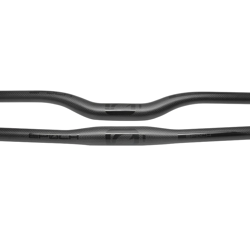 Kierownica rowerowa górskiego typu ULLICYC, w całości z włókna węglowego 3K, płaska, pozioma, karbonowa, części do rowerów MTB, 31.8*580-720mmCB440 — zdjęcie 4