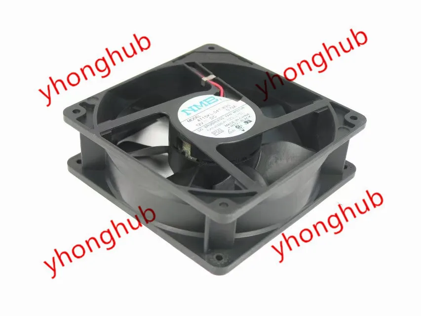 

NMB-MAT 4715KL-04T-B30 P00 Server Cooling Fan DC 12V 0.72A 120x120x38mm 2-Pin