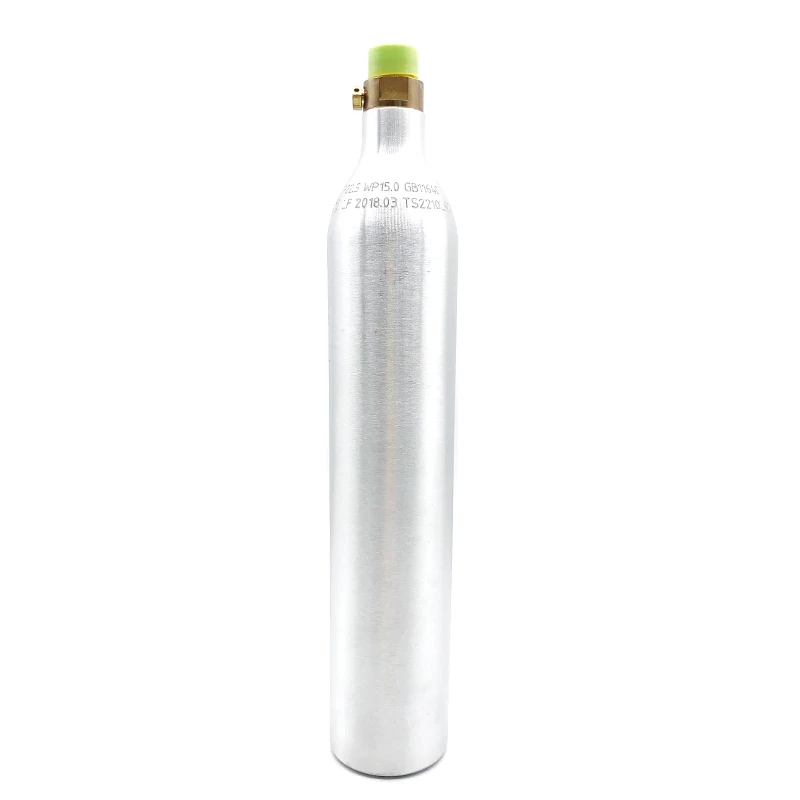 Soda Water Bottle Cylinder Valve Refillable with 0.6L Valve Stream Bottle Valve for 50Bar/2250Psi Water Tank