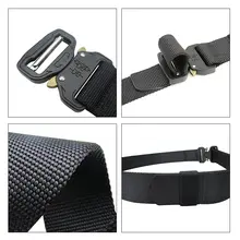 Military Tactical Belt Men Nylon Metal Buckle #3