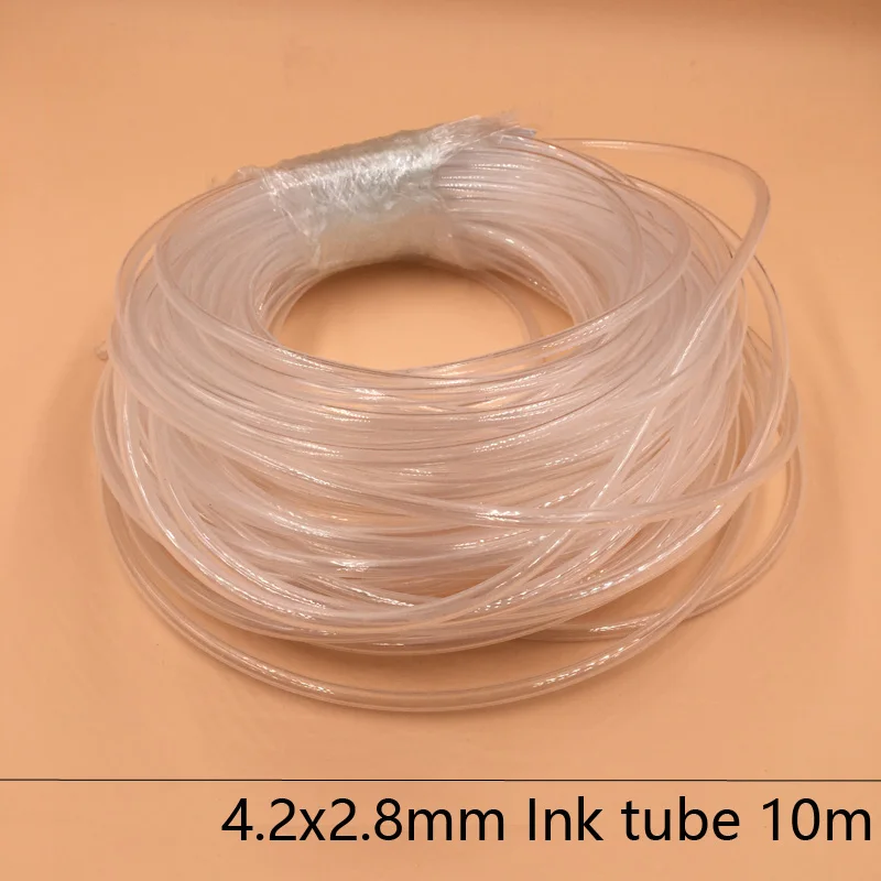 

10 meter eco solvent ink Tubing for Bulk ink System 4.2x2.8mm Roland, Mutoh, Mimaki Printers ink line tube ink supply tube