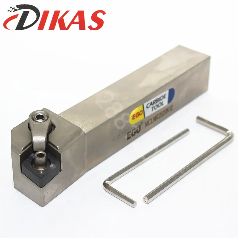 

Dikas 1PCS MCLNR2020K12 Lathe tool holder CNC lathe. Adaptation with CNMG1204