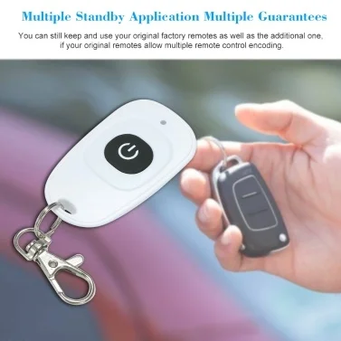 جهاز تحكم عن بعد ذكي لاسلكي ، 433 ميجا هرتز ، وحدة تبديل ، مفتاح فوب ، 1527 رقاقة