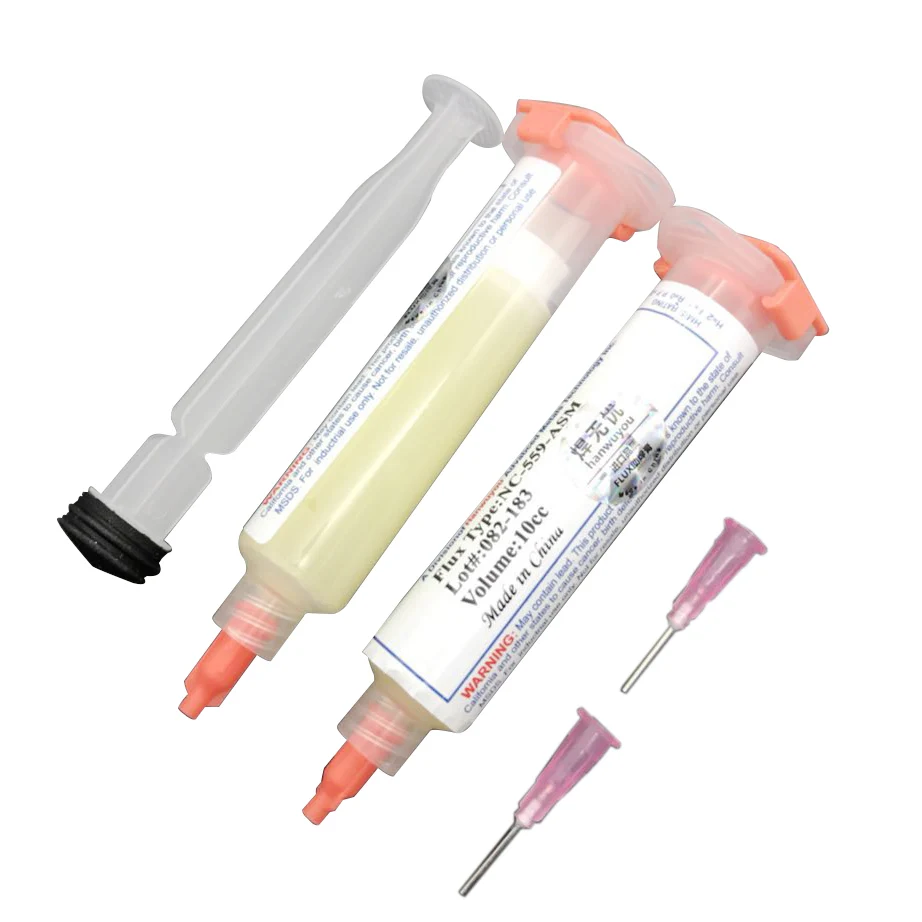 Grease Repair Solde Syringe Solder Paste Flux NC-559-ASM 10CC PCB BGA Soldering Paste Flux Solder Ball Flux Paste +Needle