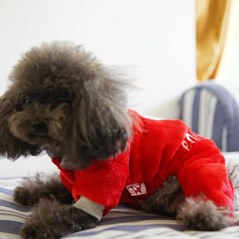 Winter Warm Apparel Puppy Pet Jumpsuit Apparel Coats Animals Clothing Hoodies For Pet Small Large Dog Coat Jackets for chihuahua