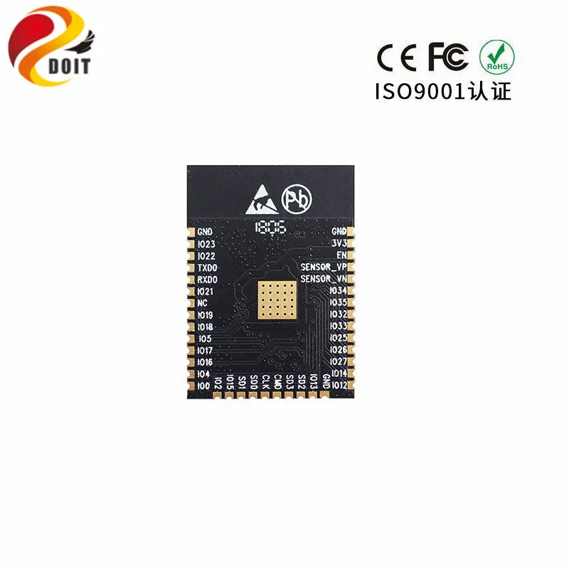 DOIT 2pcs WiFi Bluetooth ESP32 Dual Core CPU with Low Power Consumption MCU ESP-32s esp-32 esp32s wireless wifi serial