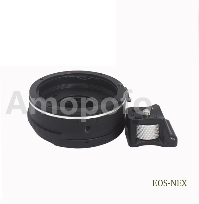 Anillo adaptador de montaje de apertura ajustable, accesorio para Canon EOS EF, montaje de lente para sony E, NEX-7 5C VG10 + con soporte de trípode