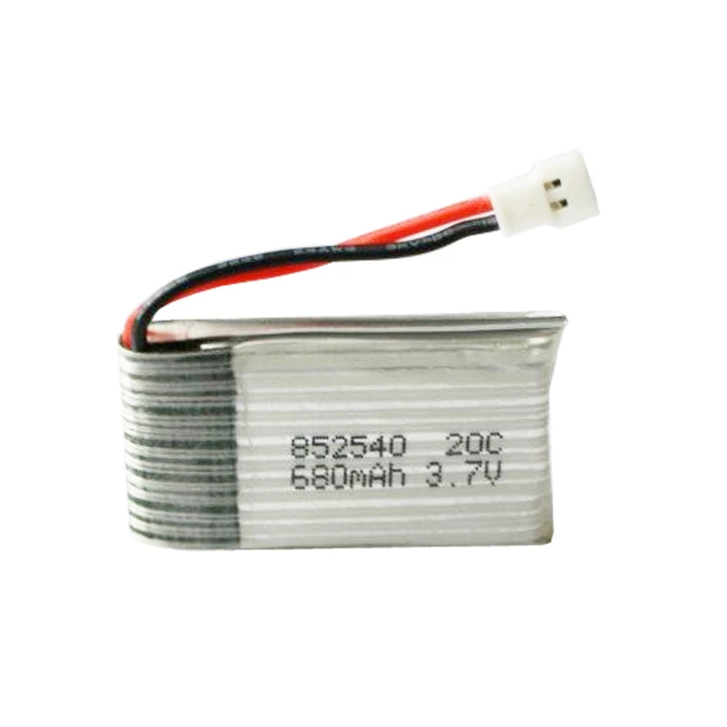 5pcs/lot 3.7 V 680 mAh Lipo Battery For Syma X5C X5SW 905 Cherson CX-30 model aircraft M68 Li-po Battery 852540 lipo battery