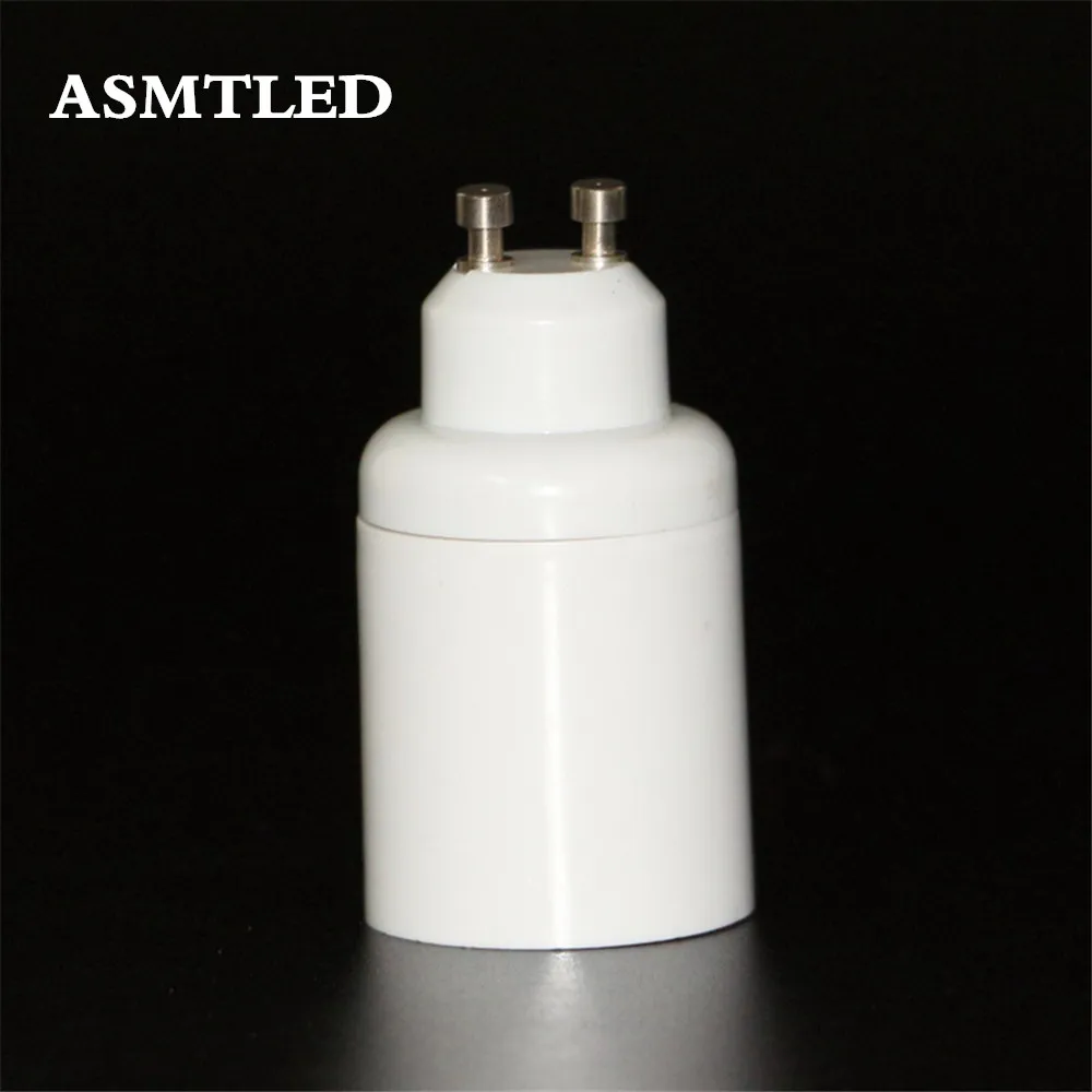 ASMT – adaptateur de douille GU10 à E27, 1 pièce, Base, ampoules de culot, convertisseur d'extension de prise