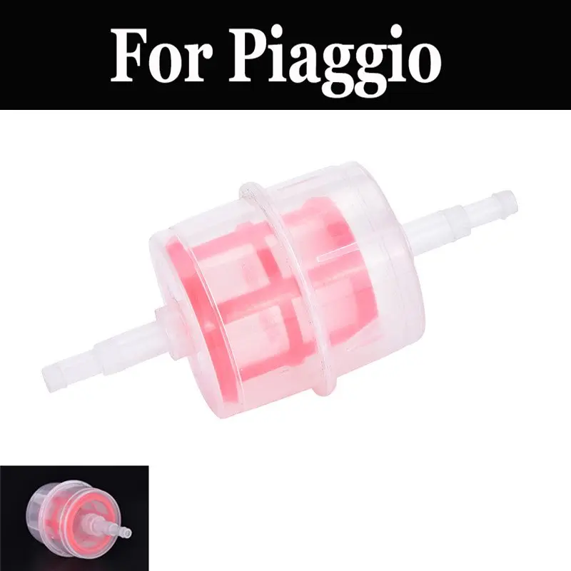 1pc 6mm 8mm Car Parts Fuel Filter Inline For Piaggio Bv 350 Tourer 500 Byq50qt-5v Byq100t-V Byq50qt-V Typhoon 125