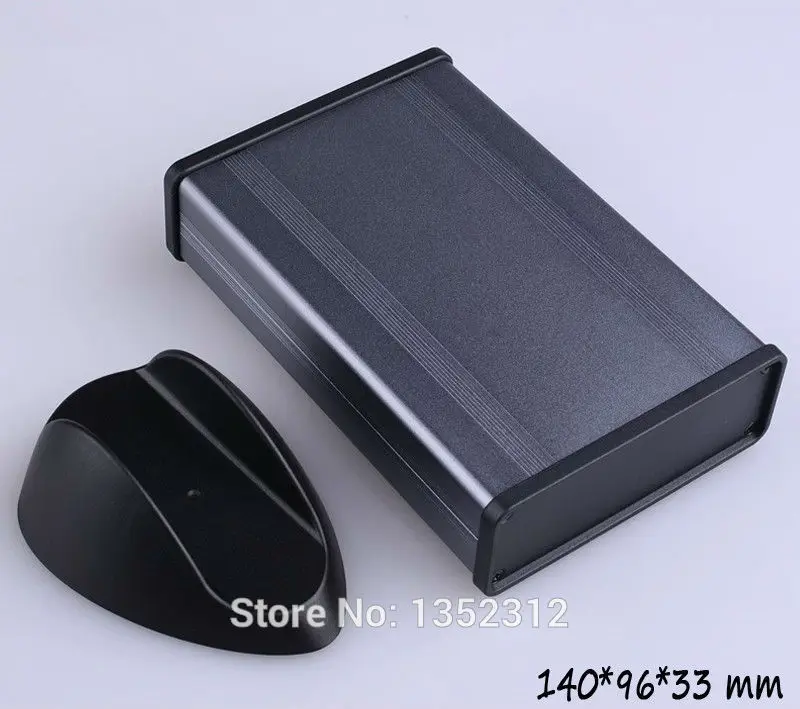 10 pcs/lot 140*96*33mm aluminum box for electronics IP54 waterproof aluminium project box housing DIY small junction control box