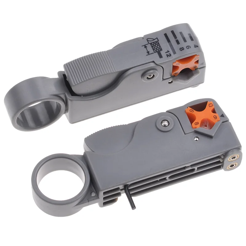 Genuine first work SK-7312A stripping knife rotary cable network cable coaxial multi-function wire stripper peeling knife