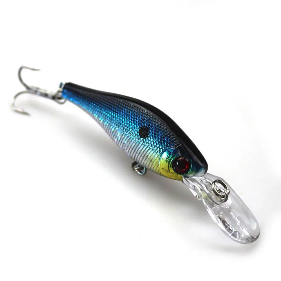 1PCS 3D Eye Wobbler Fishing Lure 8.5cm 6.8g Japan Swimbait pesca Crazy Wobble crankbait Swimming Bait Fishing Tackle