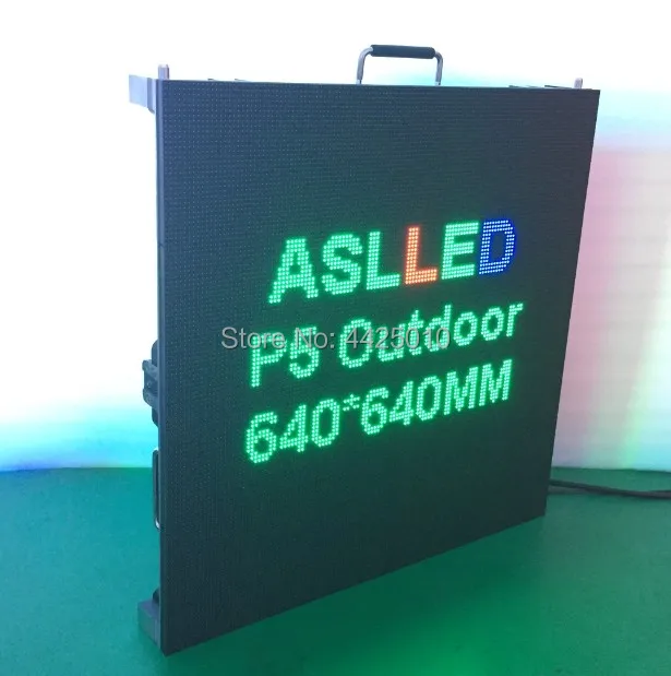 

outdoor P5 640*640mm Custom LED display P5 Special stage outdoor LED screen . Includes power cord power receiving card