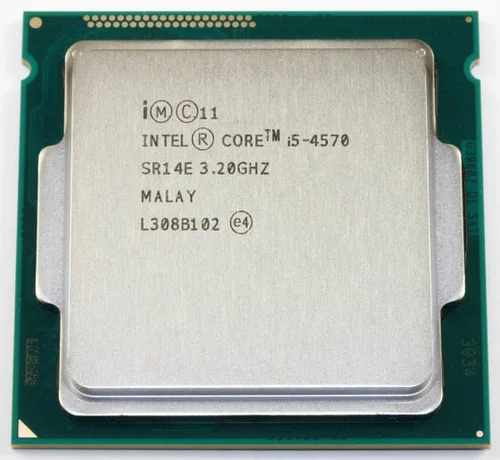 Imagen 2 del producto Procesador Intel Core i5 4570 3,2 GHz LGA 1150 de cuatro núcleos SR14E