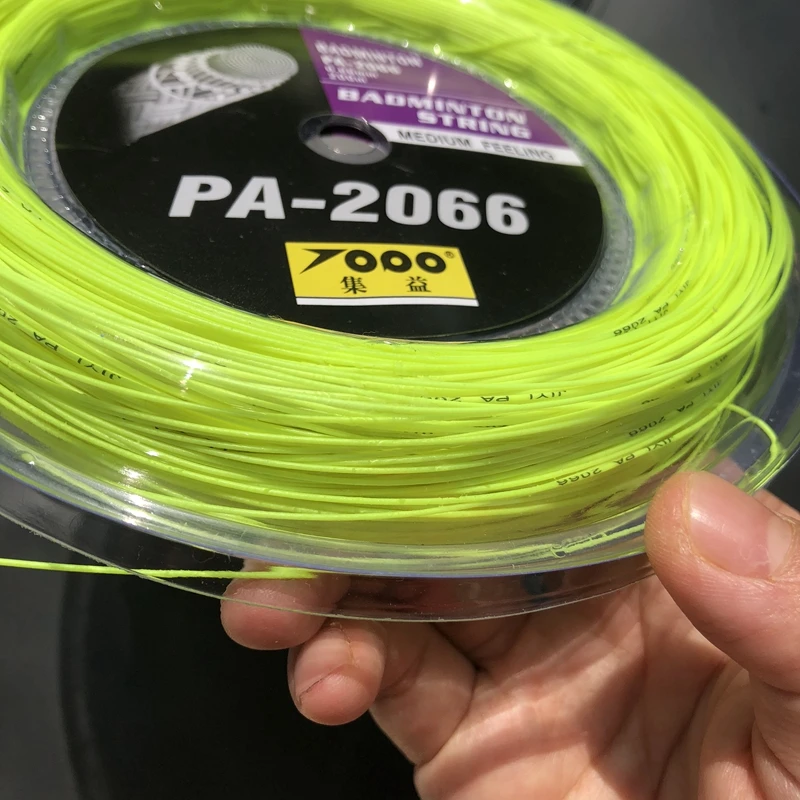 Cuerda de bádminton TOPO PA2066, 0,66mm, 200m, PA-2066, Envío Gratis