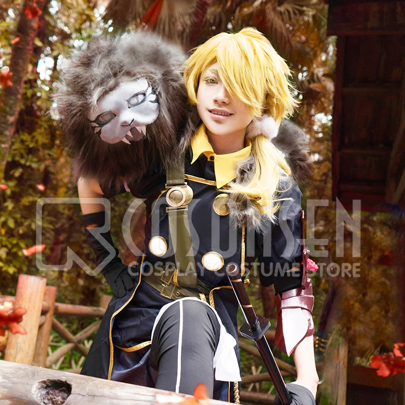 

COSPLAYONSEN Touken Ranbu Shishiou Cosplay Costume Full Set Any Size Custom Made New