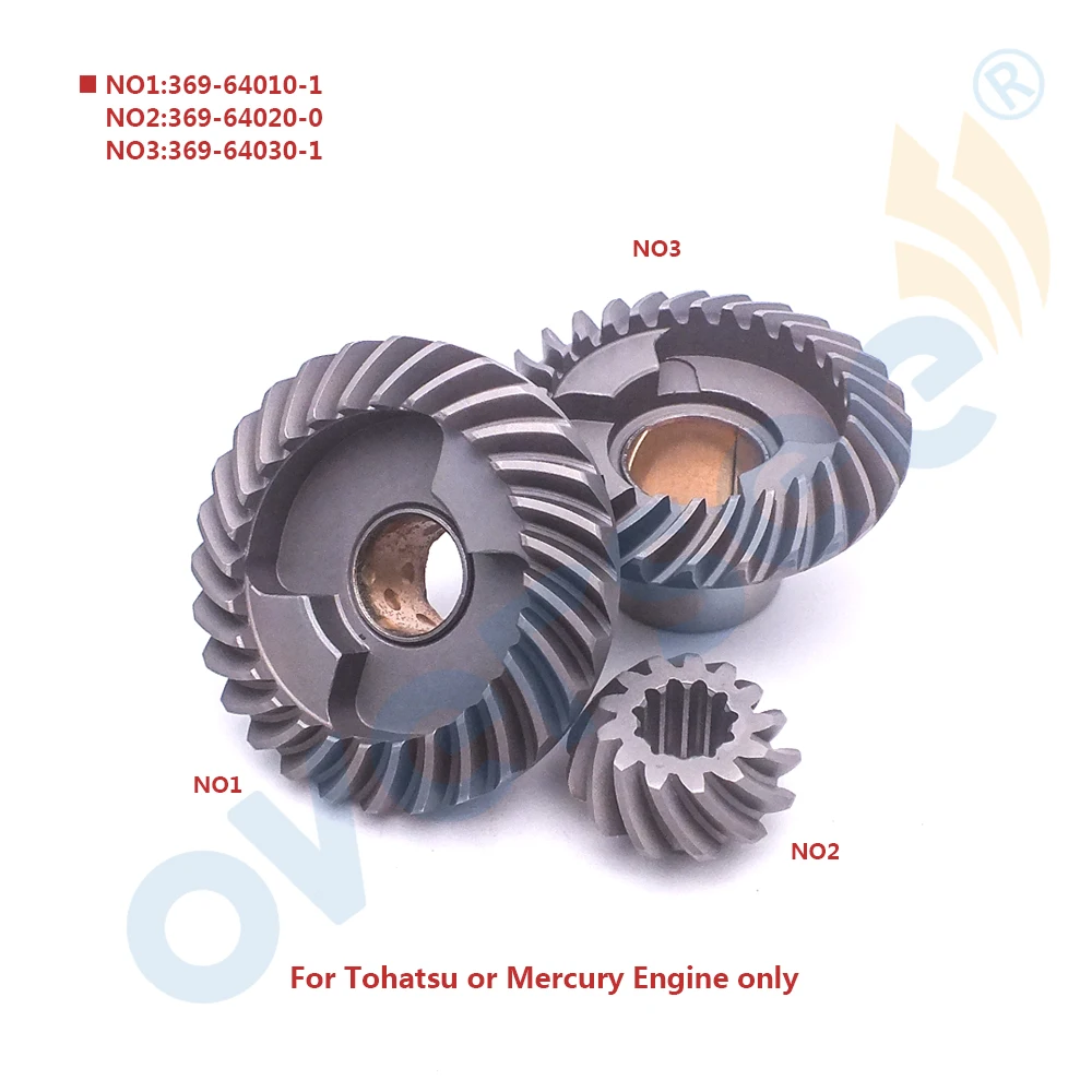 

For Tohatsu Nissan Outboard Motor Gear 2 2.5HP 3.5 4HP 5HP 6HP 369-64020 369-64010 369-64030 FOR a SET