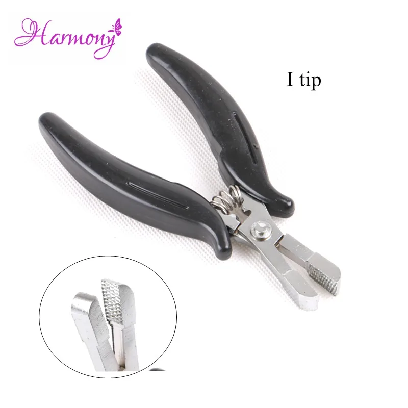 

5pcs I type straight tip Rebond Remover Plier for Hair Extensions Keratin Bonding Micro Loop Stainless Steel Hair Pliers