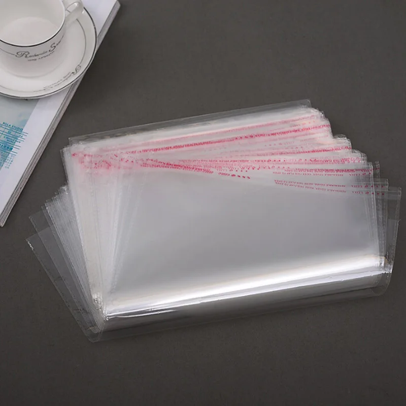 

Clear Resealable 400pcs Cellophane/BOPP/Poly Bags 20*30cm Transparent Opp Bag Packing Plastic Bags Self Adhesive Seal