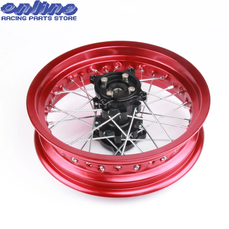 Motorcycle dirt Pit bike Rims 12mm hole 3.00x12\