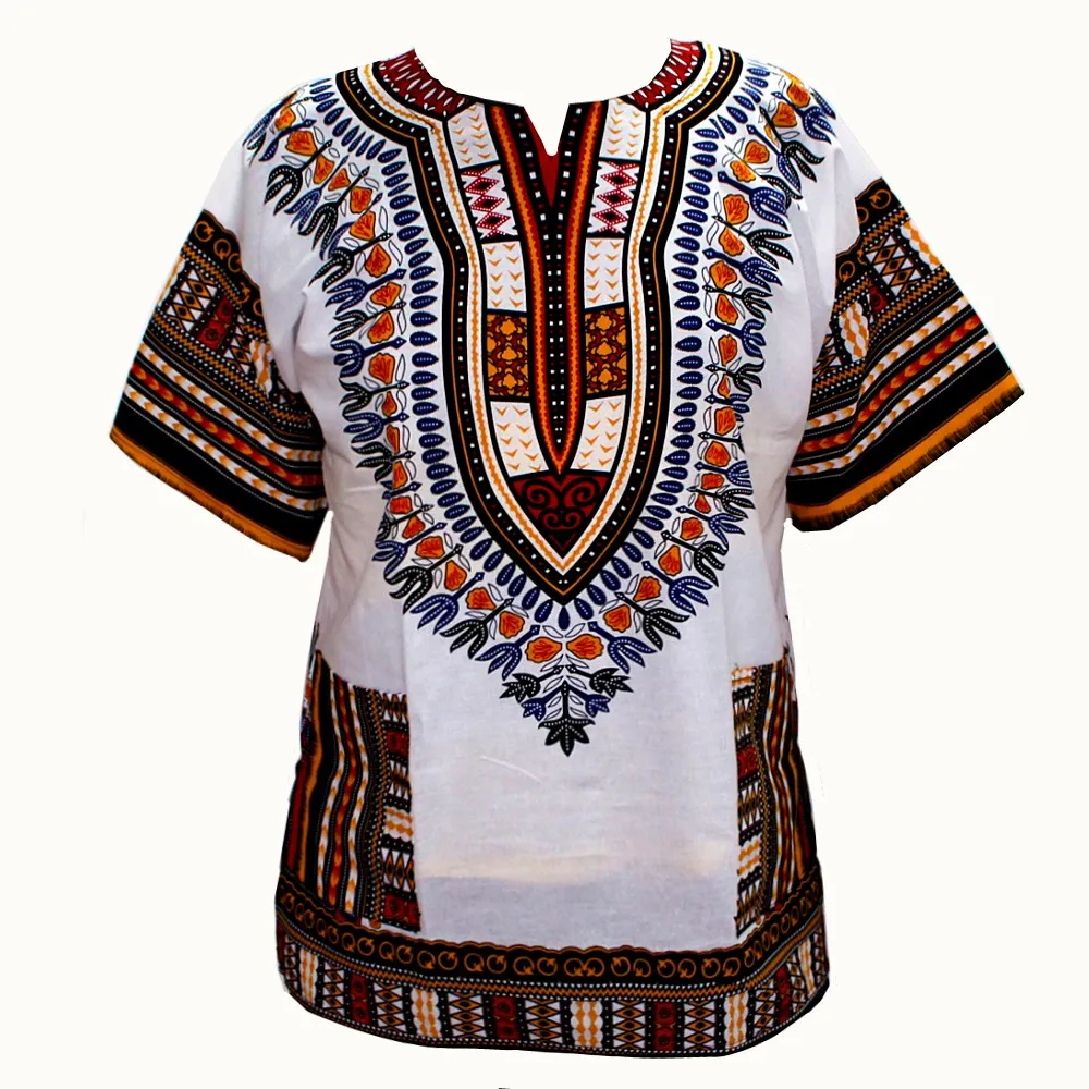 Mr Hunkle New Fashion Design Cotton African Print Dashiki Clothing Loose Dashiki T-shirt For Women free shipping