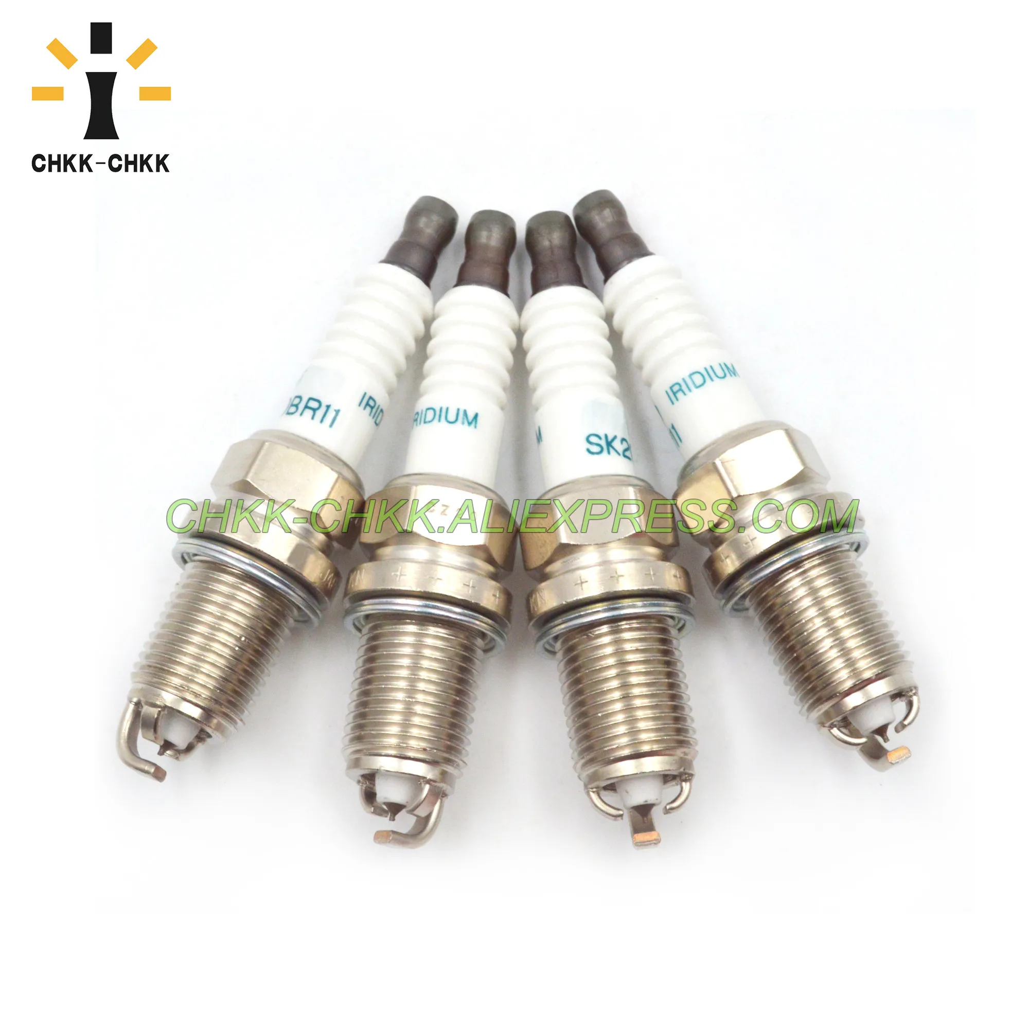 10PCS CHKK-CHKK Laser Iridium POWER SPARK PLUGS 90919-01230 SK20BR11 for Toyota Avensis 1AZFSE 2AZFSE