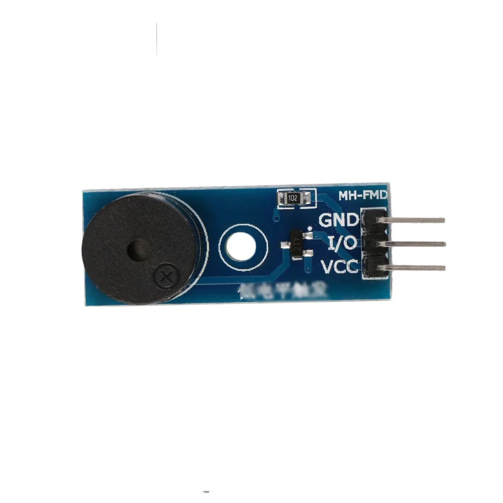 Sensor de módulo de alarma de zumbador activo de Transistor S8550 para coche inteligente Arduino, nuevo