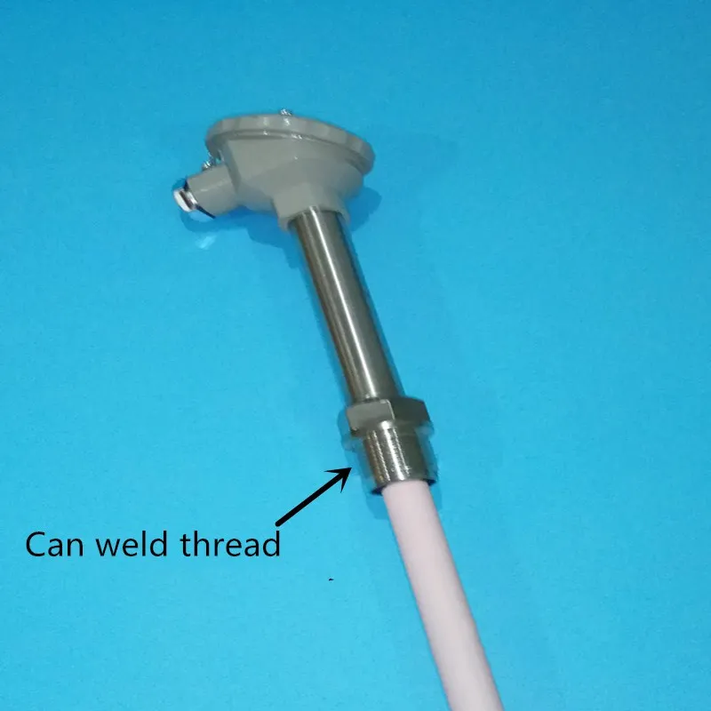 For High Temperature Ceramic Thermocouple Corundum Tube K Type High Temperature Probe 1300C WRN-122WRN-132 Ceramic Tube